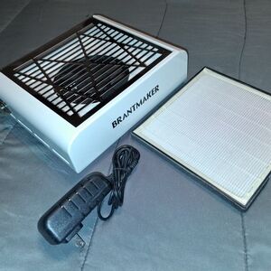 Nail DUST Collector with Filter and Power Adapter